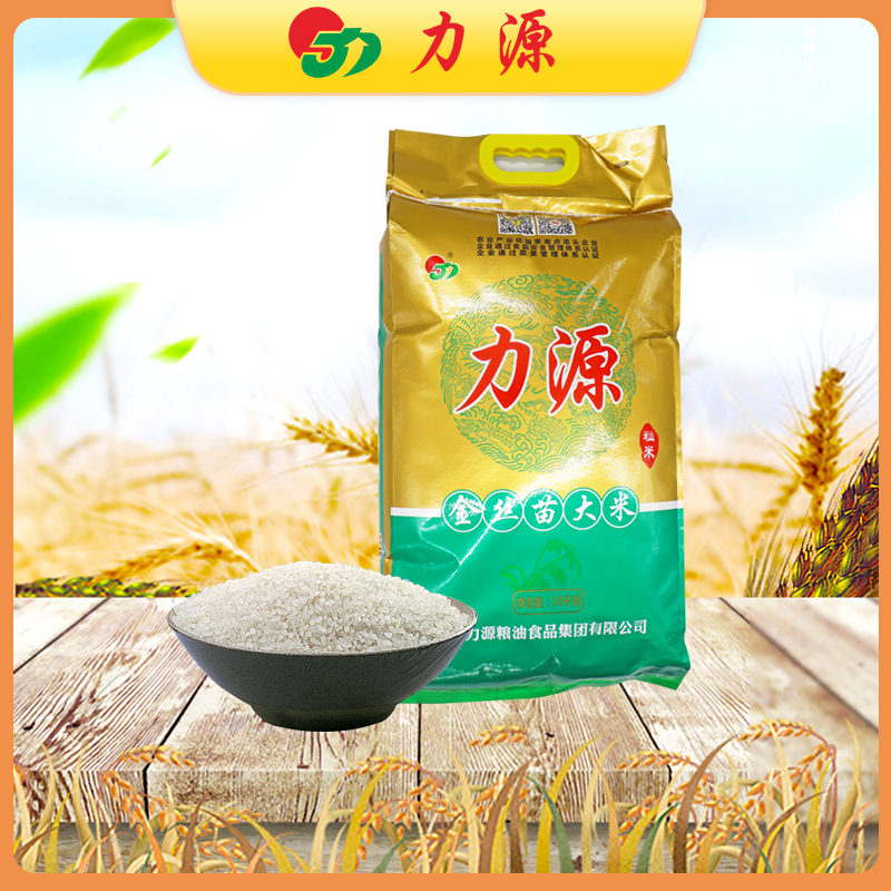 (Liyuan grain oil) golden silk miao south rice 10kg 20 jin of Guangxi manufacturer direct quality long grain fragrant rice