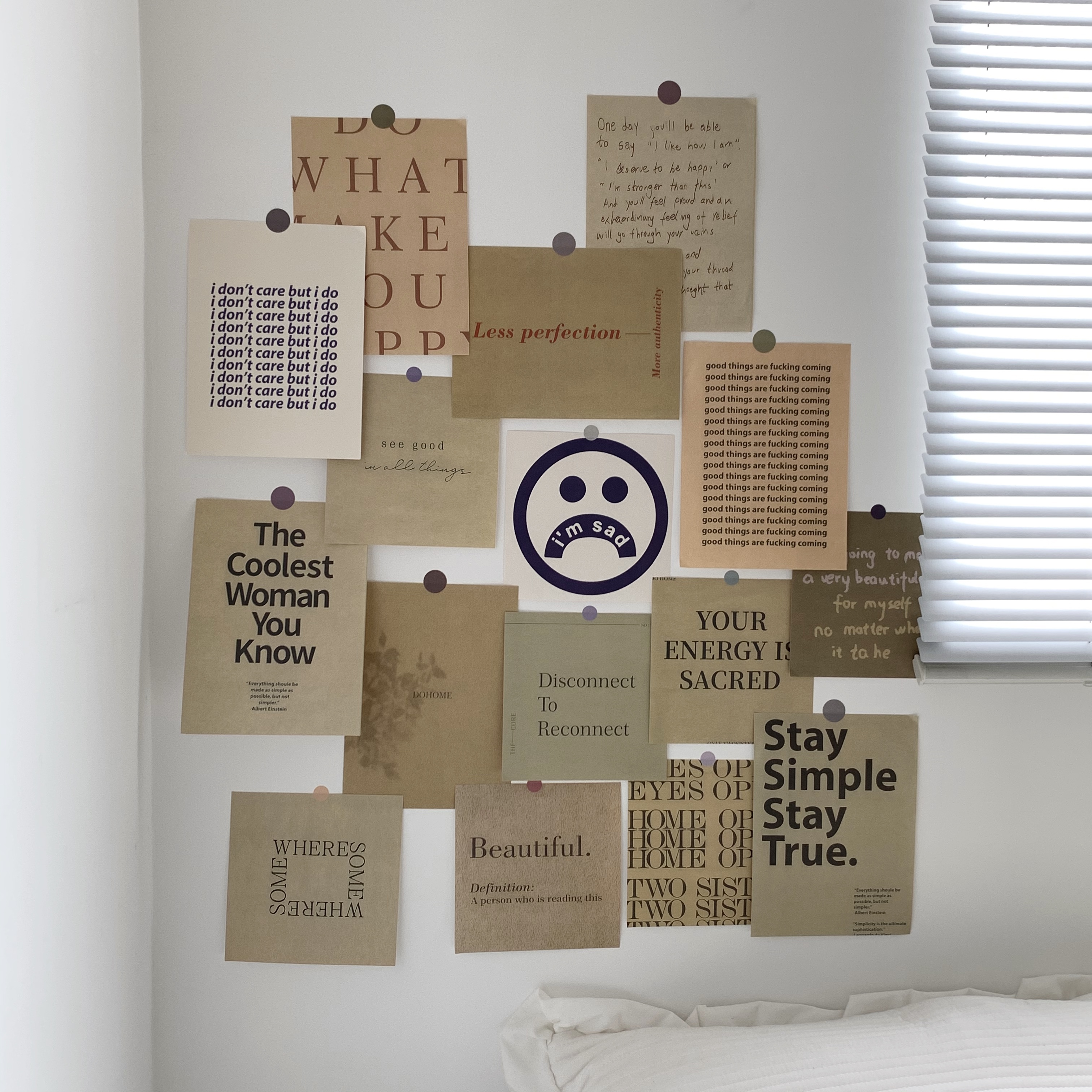 [USD 6.85] inswall decorative paper bedroom remodeled wall stickers