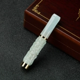 Девять -летящие магазин шесть цветов Zobo Подличный нефритовый держатель сигарет Мужчины и женщины с толщиной с двойным использованием Циклика может быть очищена до держателя сигарет