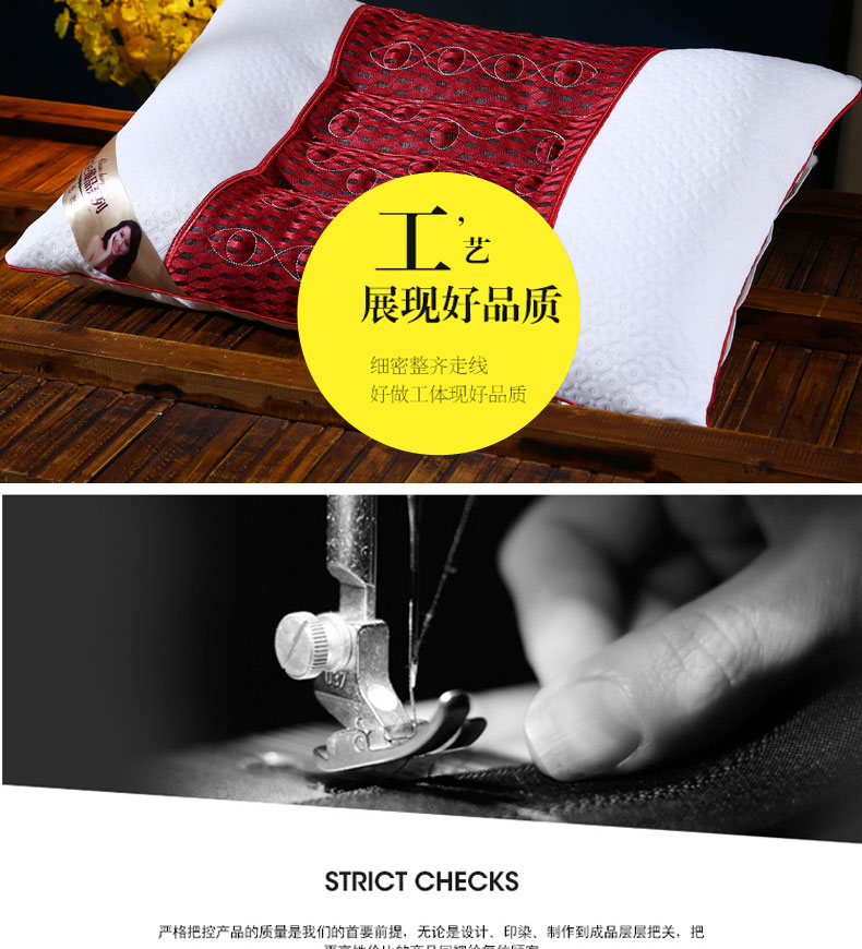 [Một đôi] Gối Nam Cực, cotton dệt kim, gối massage cổ thoáng khí, gối cotton dệt kim đơn hộ gia đình - Gối gối chống trào ngược cho trẻ sơ sinh