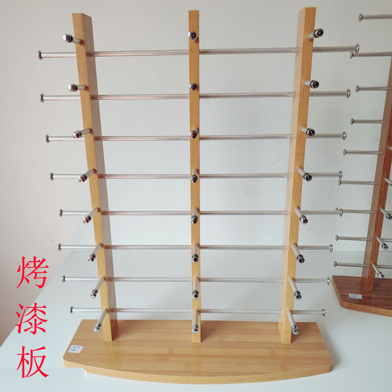 Glasses display frame wooden glasses frame display frame sunglasses display props sunglasses display frame bracket storage frame