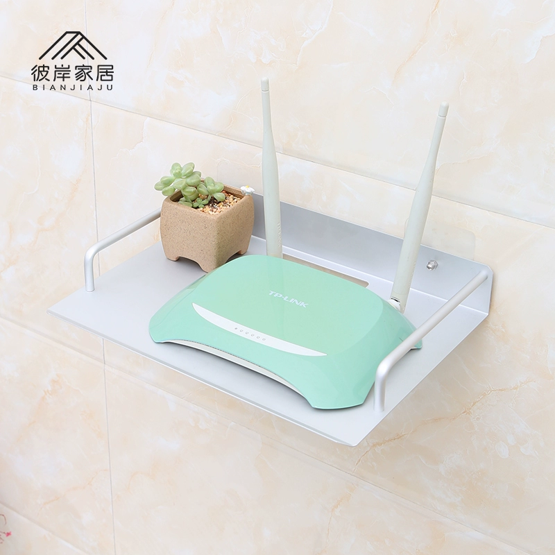 Miễn phí đấm tường gắn bộ định tuyến wifi hộp lưu trữ giá rack TV treo tường set-top hộp dầu rò rỉ vị trí - TV