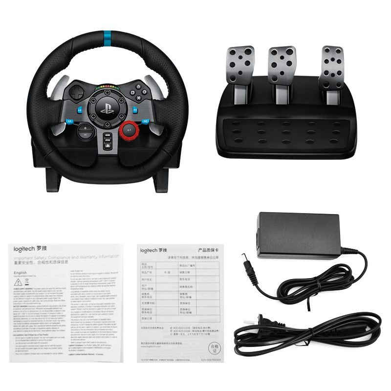 [USD 592.92] Logitech G29 Game Steering Wheel Extreme Fly Car Ps3 Ps4