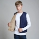 Xuống áo vest nam mùa thu đông cộng với nhung dày cashmere cashmere đồ lót ấm áp chạm đáy áo vest cotton cỡ lớn bộ vest nam trung niên