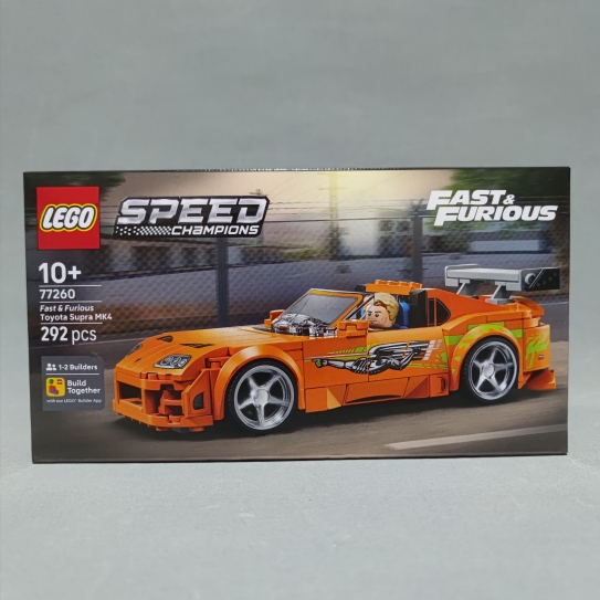 Lego Super Racing Car 77260 Toyota Supra Mk4, the Same Model from Fast and Furious, Building Blocks for Boys and Girls Lego Super Racing Car 77260 Toyota Supra Mk4, the Same Model from Fast and Furious, Building Blocks for Boys and Girls
