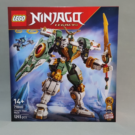 Lego Ninjago 71860 Lloyd's Titan Mech 15Th Anniversary Edition Children's Building Blocks