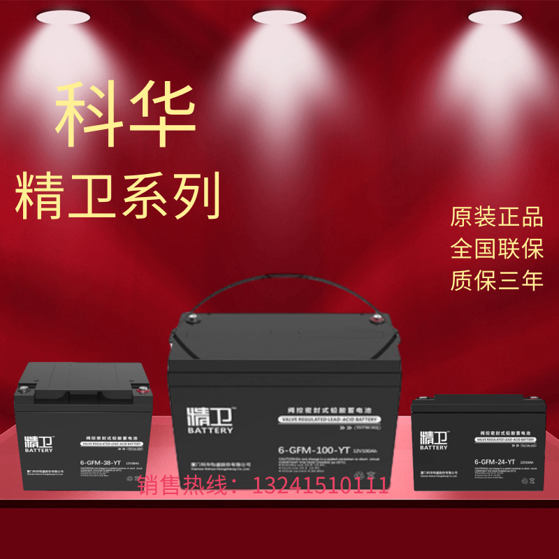 Jingwei battery 12V100AH12v65ah24AH38ah Kehua 6-GFM-200-YTUPS battery pack