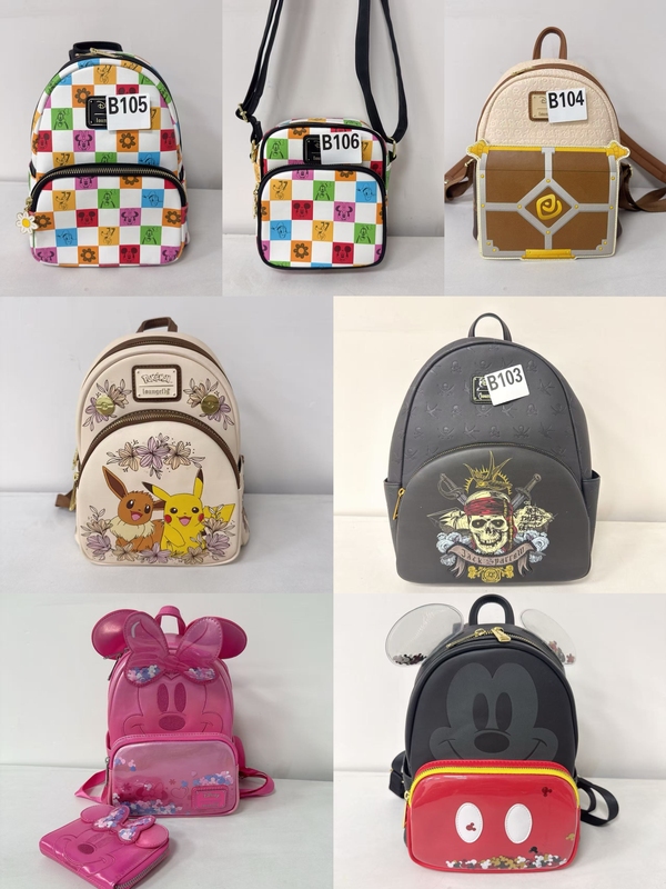 Foreign Trade Surplus Goods Exported to the United States D+ Co-Branded Cartoon Cute Anime Peripheral Travel Bag Backpack