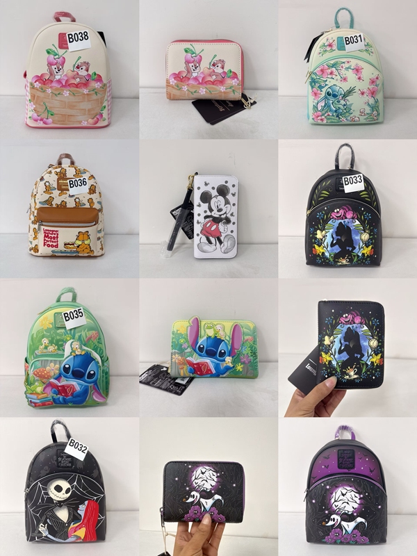 Limited Edition Bargain on Export Orders! Cartoon Cute Anime Merchandise Collaboration Fashion Backpack and Wallet Limited Edition Bargain on Export Orders! Cartoon Cute Anime Merchandise Collaboration Fashion Backpack and Wallet