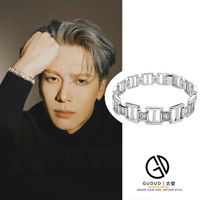 Official genuine Wang Jiaer's same bracelet Men's tide simple couple custom -made inlaid high -level sense gift to give boyfriend