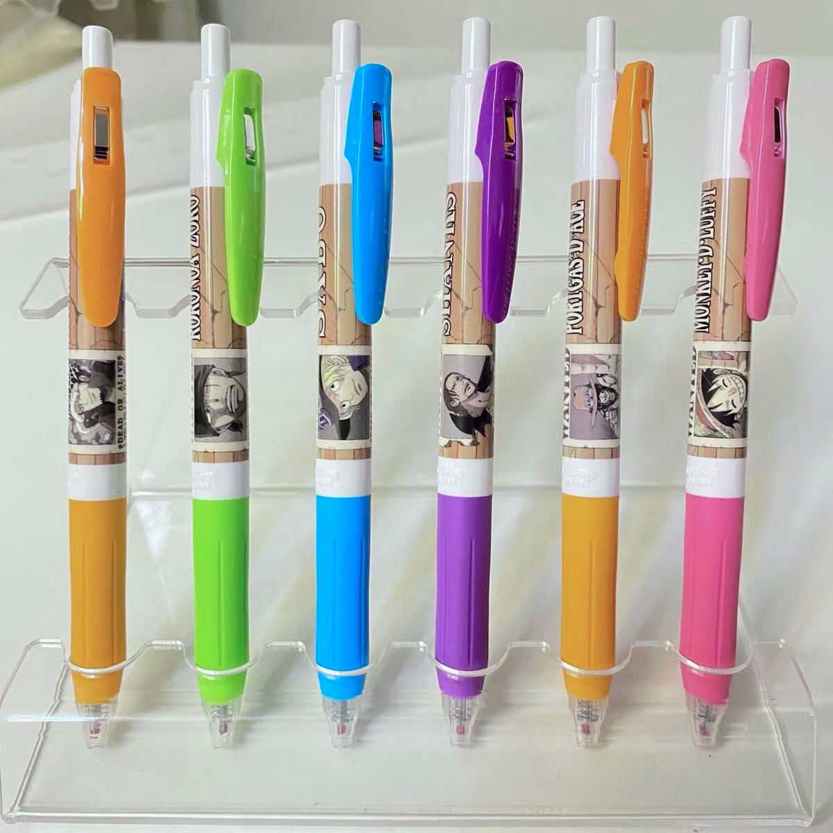 Single Japanese ZEBRA Zebra One Piece One Piece limited edition press neutral pen press pen neutral