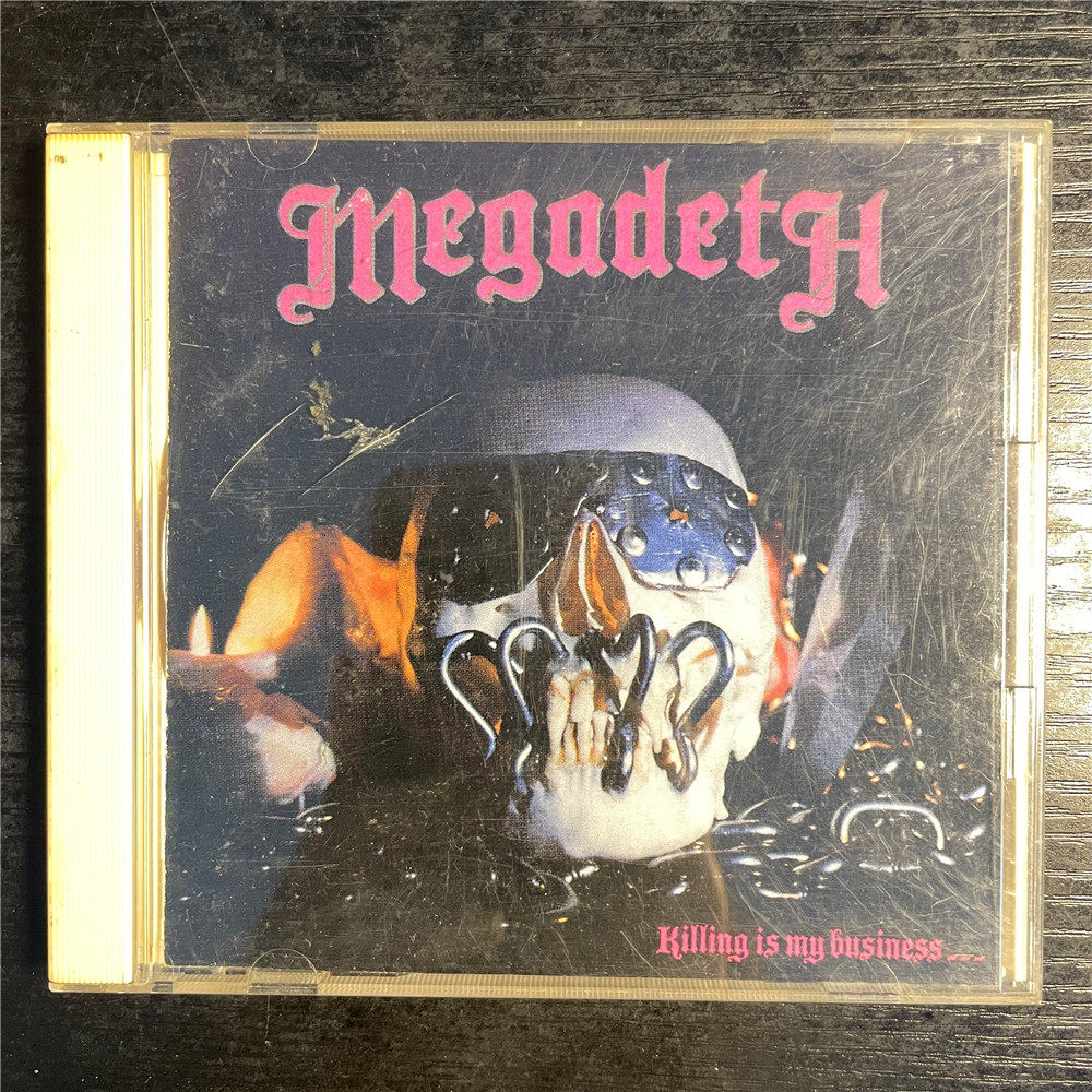 Метал рок Megadeth Killing is my business настоящий CD