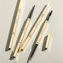 Small gold bar extremely fine double head machete with waterproof anti-sweaty grey brown tea colour chestnut brown natural grey tea brown tea brown