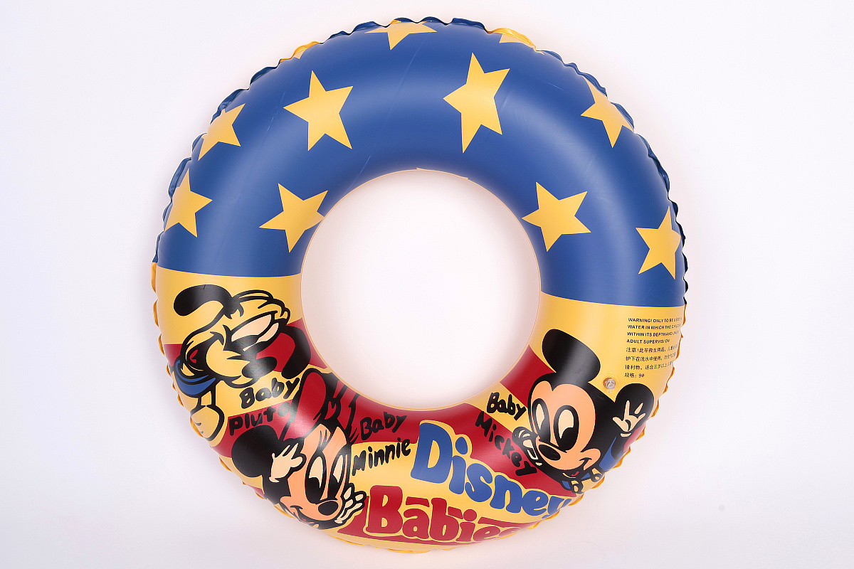 Vòng bơi chân thật Mickey dày bơi vòng phao cứu sinh dành cho người lớn phao bơi trẻ em Vòng bơi Mickey phao bơi intex