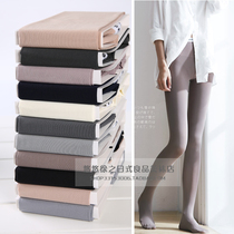 Heavy cattle soft velvet autumn matte 80D impervious meat black pantyhose anti-hook silk bottling stockings