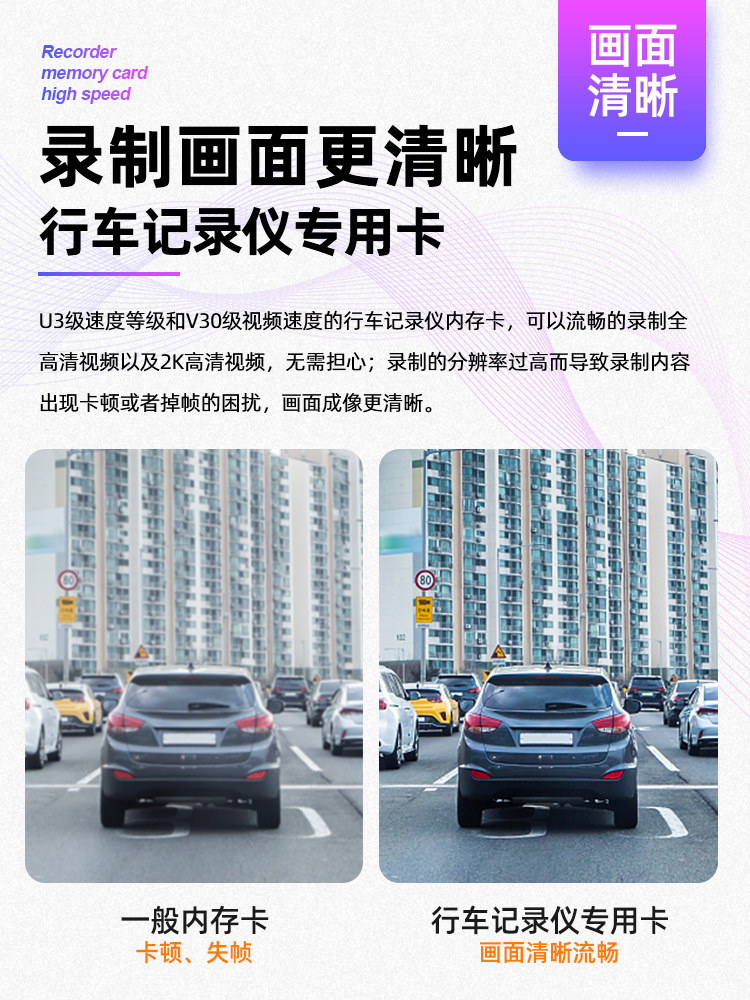 Geely Driving Recorder Memory Card Dedicated Card for Xingrui Fourth Generation Emgrand Icon Vision Binyue Tf Memory Card