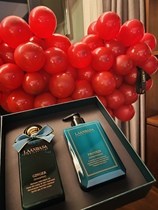 British LAANBASA Lyons Bazaar high-end washing and care two-piece gift box shampoo conditioner birthday gift