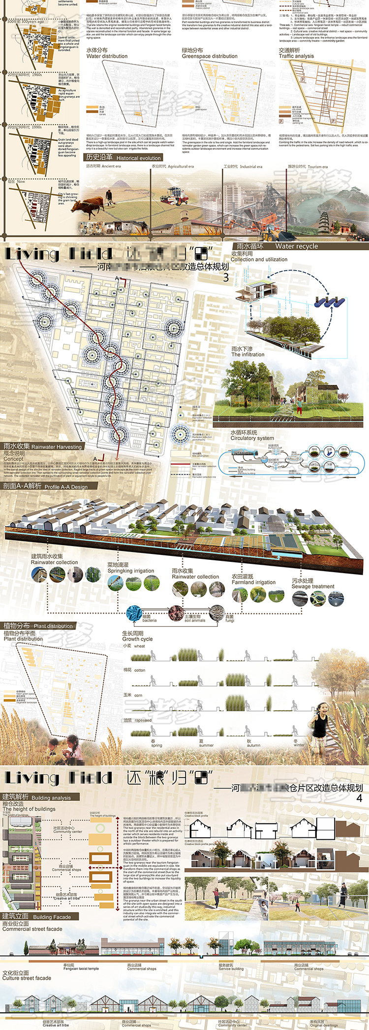 T2121城市规划展板图纸 出图排版参考合集建筑景观设计-3