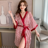 Летний демисезонный сексуальный банный халат, пижама, популярно в интернете