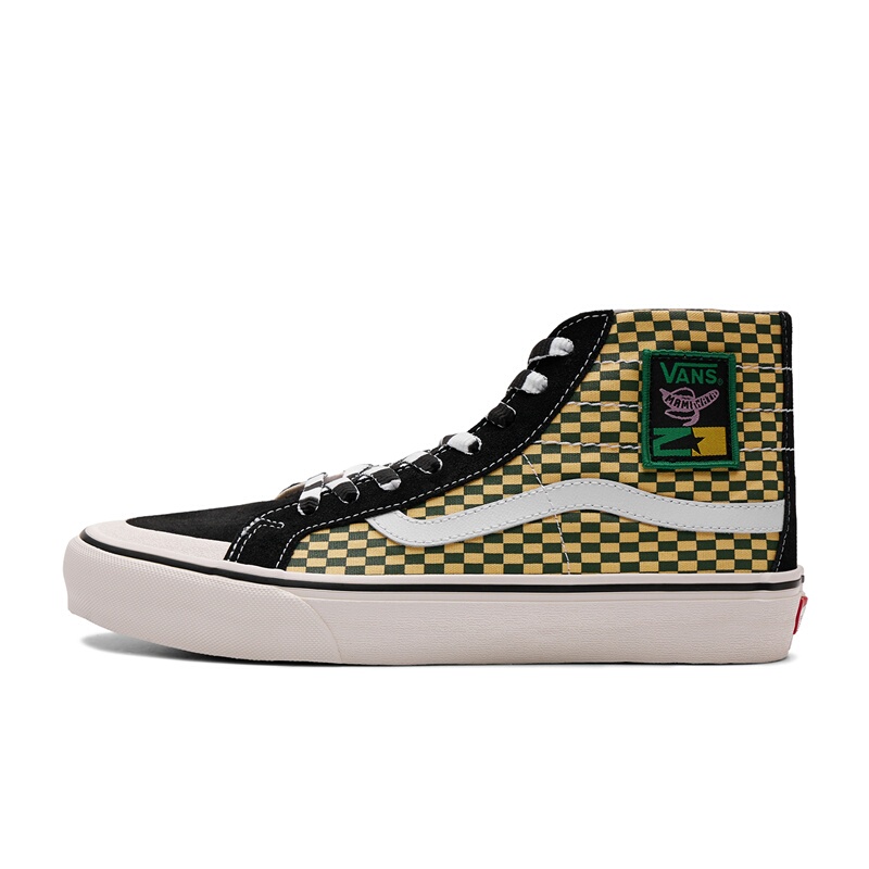 Vans Mami Wata Sk8-Hi Men's and Women's Retro Casual Sports High-Top Sneakers Vn0A4Bx7Crm