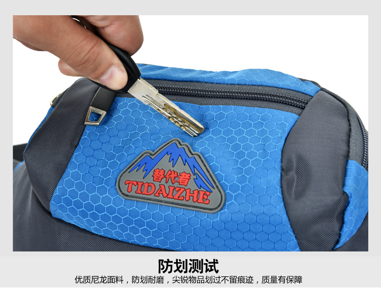 Thắt lưng nam vải canvas mini Messenger đa chức năng chạy thể thao ngoài trời không thấm nước vai nhỏ túi nữ phiên bản Hàn Quốc của thủy triều đai đeo hông chạy bộ