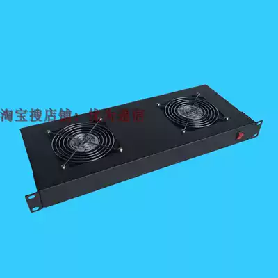 Cabinet ventilation rack 2-position rack type aviation box cooling fan 220V main case fan unit 1U 16 new
