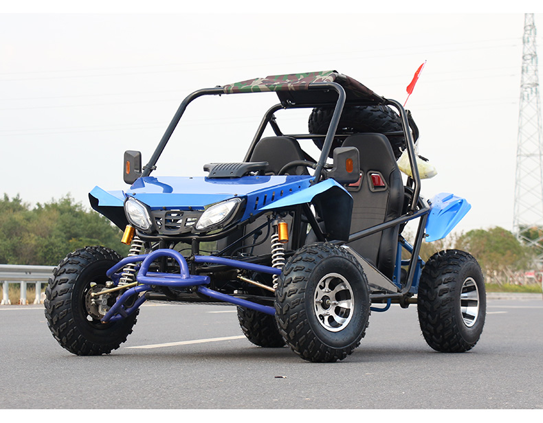 Xe mô tô phân khối lớn 200cc bốn bánh off-road xăng dành cho người lớn hai chỗ ngồi xe máy bằng thép địa hình UTV - Xe đạp quad xe điện vespa cho bé