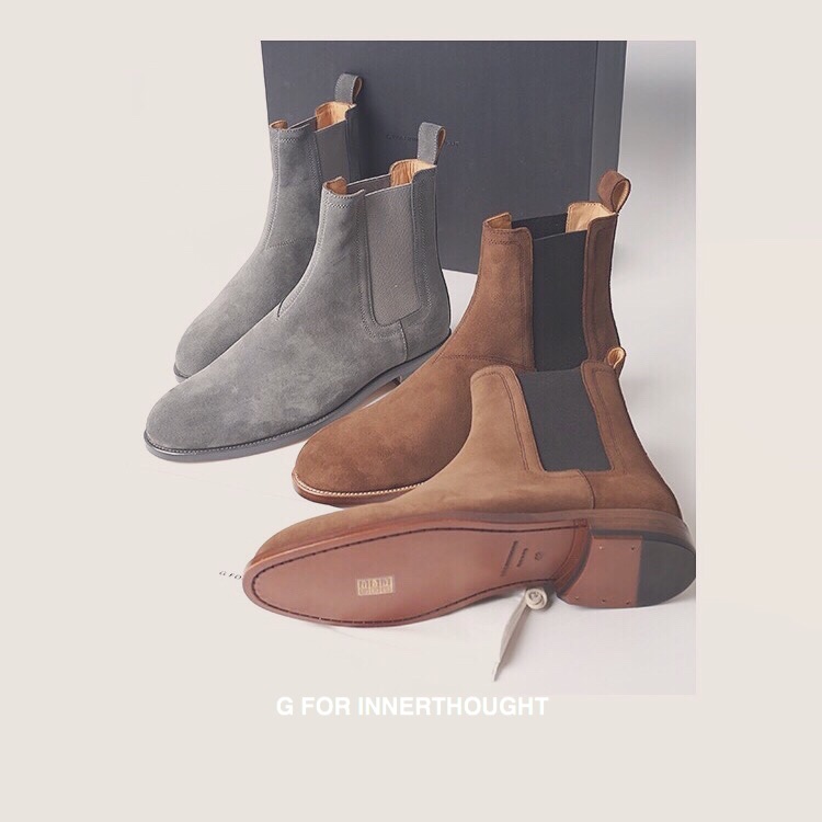 Spanish handmade men's shoes Chelsea Boots