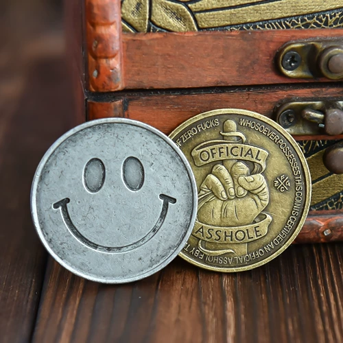 Ретро монеты, металлический креативный гаджет, европейский стиль, золото и серебро, подарок на день рождения