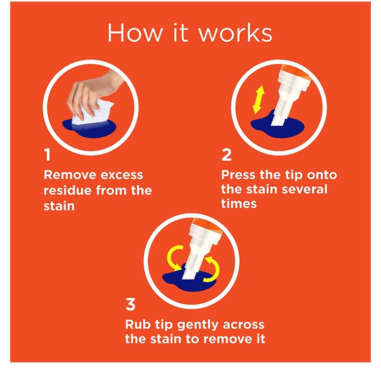 nước tẩy trắng quần áo cho bé Hoa Kỳ mua Tide to Go Tide xách tay khử trùng bút quần áo để tẩy vết bẩn bút làm sạch vết bút - Dịch vụ giặt ủi 	nước tẩy quần áo màu kao