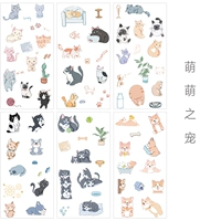 Он питомец на бумажной наклейке-мэнг (6 фотографий)