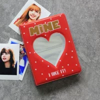 3-дюймовый фотоальбом Polaroid Hollow Heart [красный]