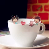 Наклейка, детские аксессуары для влюбленных, прозрачный милый декор, планировщик