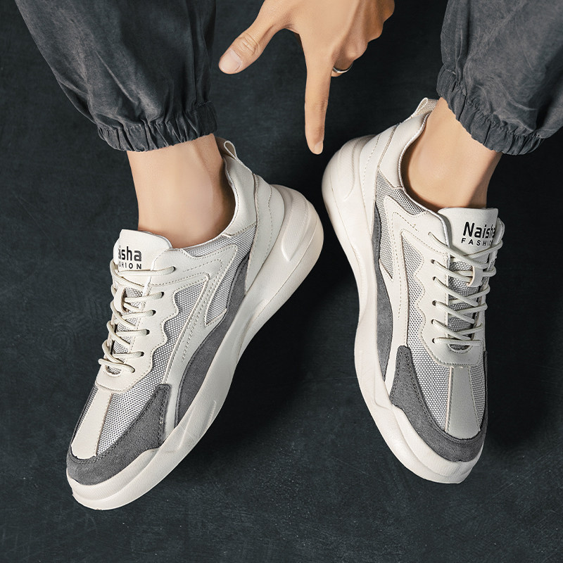 Men's Shoes Trend Men's Sports Casual Sneakers 2021 New Summer All-match Canvas Shoes Men's Breathable Mesh Tide Shoes