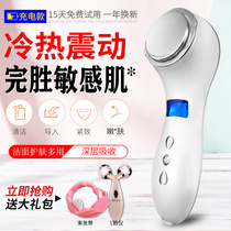 Hong Kong hot and cold penetration instrument beauty instrument facial non-detoxification export facial cleanser facial massager head