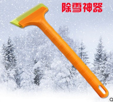 Car beef tendon snow removal shovel with deicing brush snow shovel window glass snow scraper defrost shovel refrigerator snow scraper