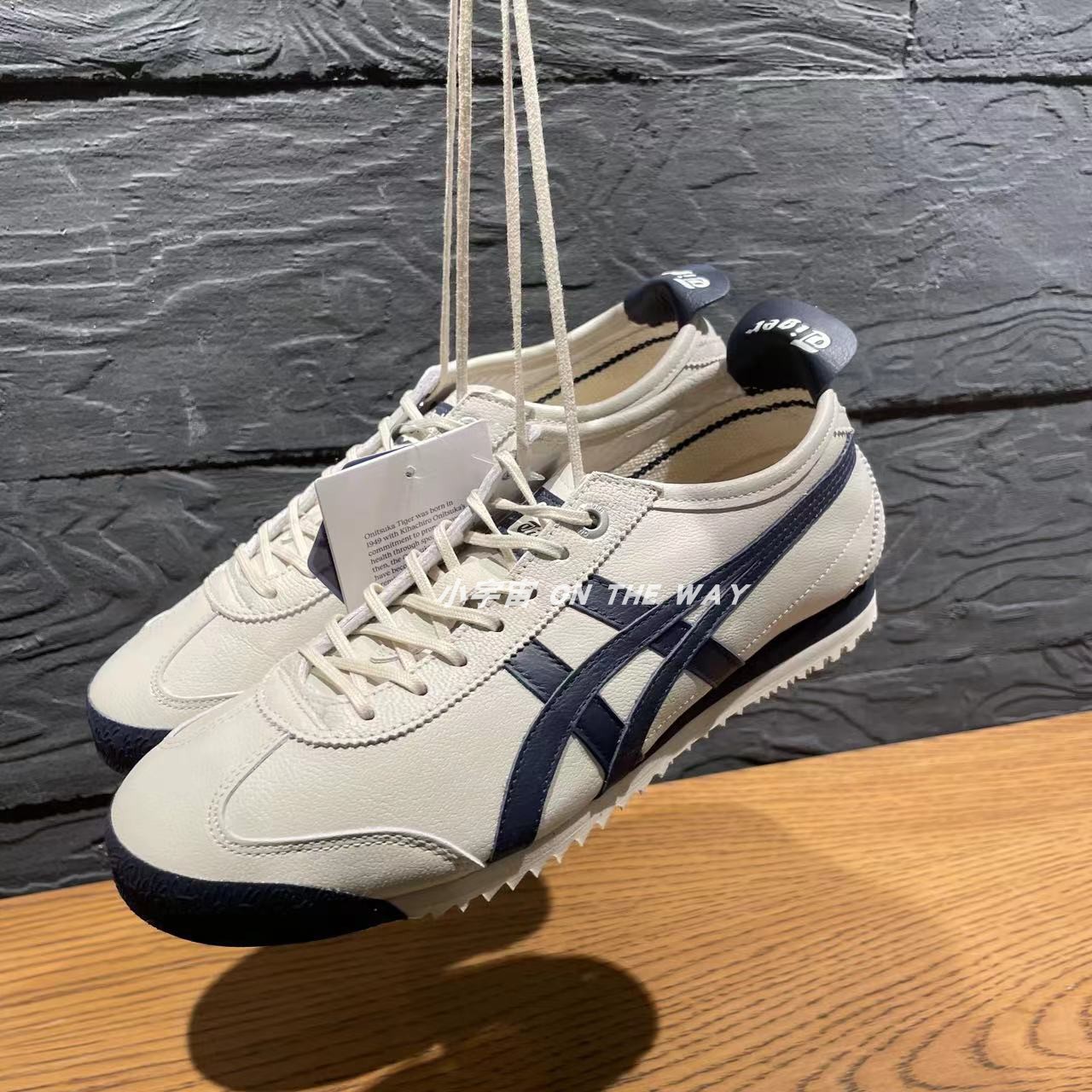 onitsuka Tigerメンズ天然皮革靴 Onitsuka Tiger Leather Casual Shoes for Men for sale | eBay