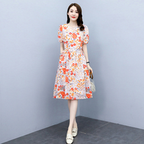 Hangzhou Four season Qingsuhang womens clothing 2022 Summer new little sub-broken cotton linen dress chic dress