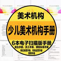 2024 D8-16 Studio Operation and Management System Manual 6 scanned electronic files ~ Childrens Art Institution