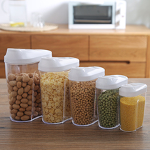 Whole grain sealed tank refrigerator fresh box Plastic kitchen food storage box set UXGAQ9vDH1