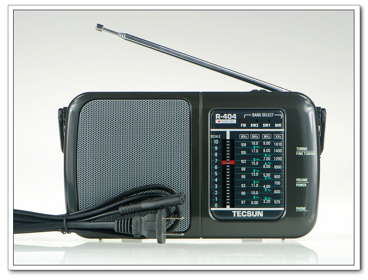 Tecsusun Desheng R-404 P High sensitivity FM medium wave Short wave radio referring to needle-type portable