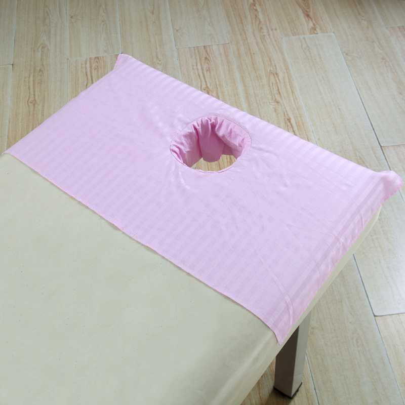 Ưu đãi đặc biệt bán hàng trực tiếp thẩm mỹ viện khăn tắm khăn khăn khăn massage massage trị liệu khăn giường lỗ bông cotton khăn bông gối