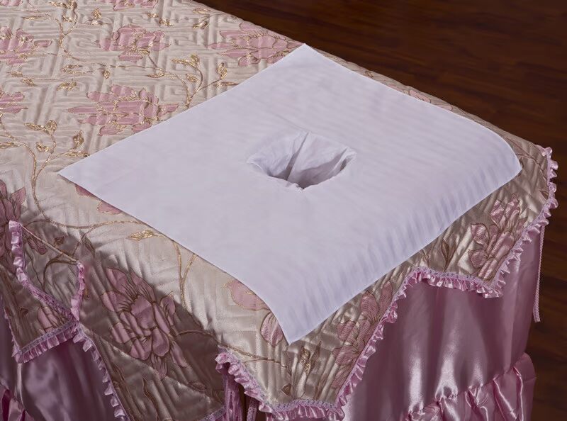 Ưu đãi đặc biệt bán hàng trực tiếp thẩm mỹ viện khăn tắm khăn khăn khăn massage massage trị liệu khăn giường lỗ bông cotton khăn bông gối