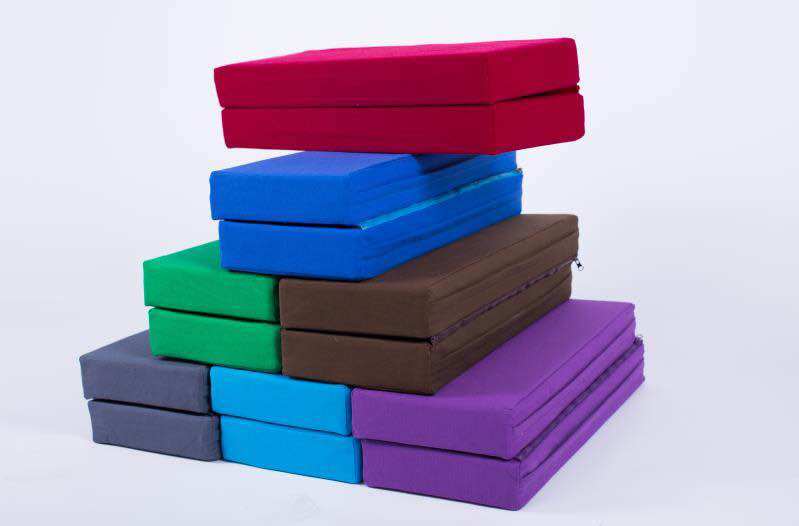 Iyengar yoga aids new shoulder inversion pad can be folded can also be used as a pillow to use the inversion pad