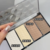 Хайлайтер для контуринга, пудра для лица, осветляющие бежевые тени, база под макияж, четыре цвета