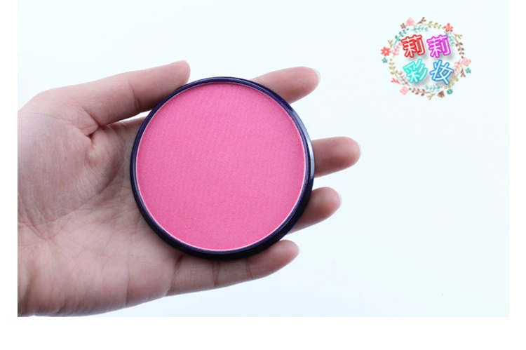 Phấn má dạng bột Rouge Monochrom Rouge Powder Trang điểm tự chế Dưa hấu Đỏ Hồng Đỏ Bột cam Trang điểm biểu diễn của trẻ em