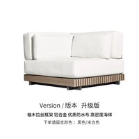 Сингл -личный угловой диван [импорт тик]