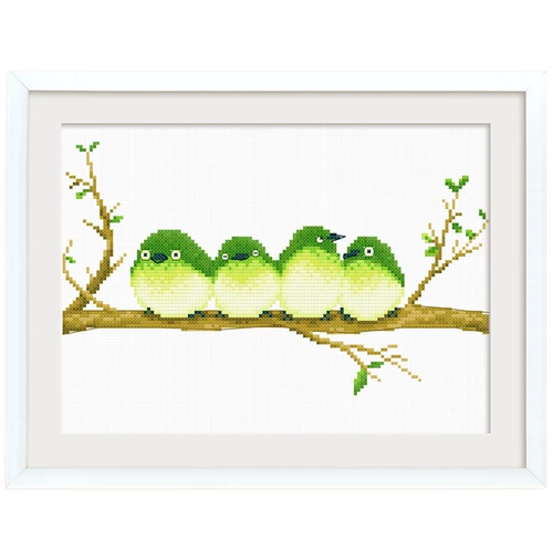 Cross Stitch 2025 Новые животные маленькие кусочки простая вышивка