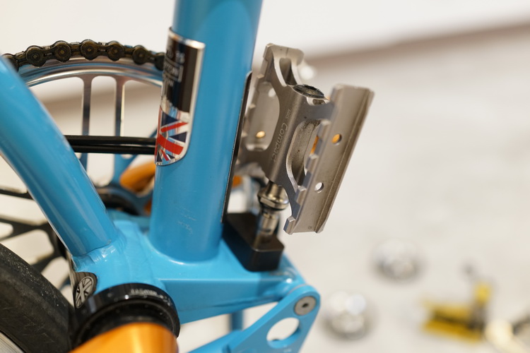 (UnionJack) small cloth folding car MKS magnetic suction pedal Pedials Holder supports steel shaft-Taobao