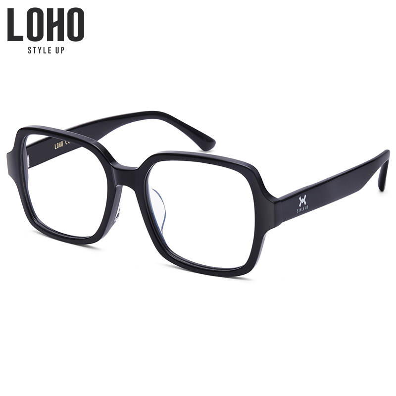 LOHO 复古大框防蓝光眼镜 天猫优惠券折后￥29包邮（￥259-230）